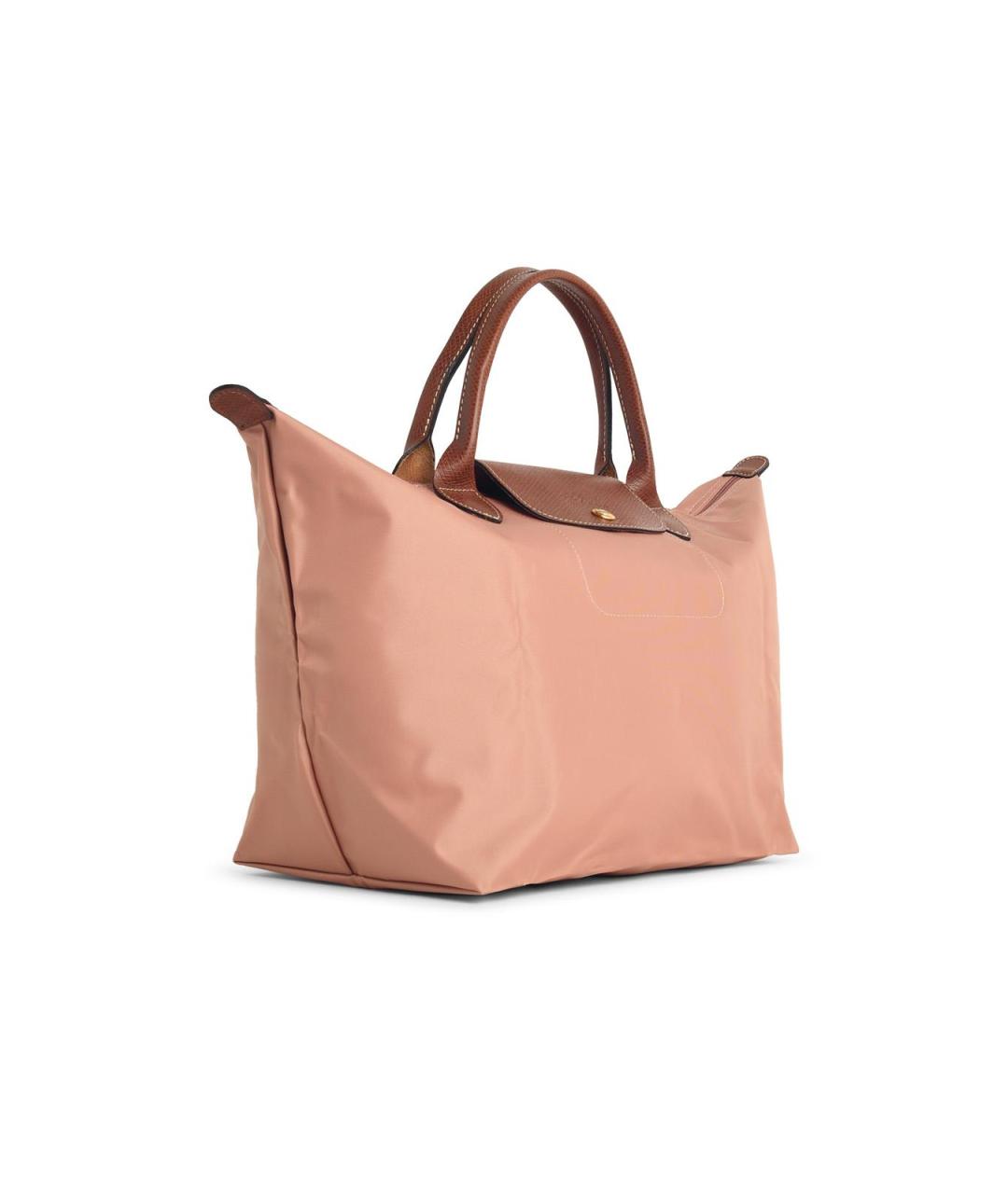 LONGCHAMP Розовая синтетическая сумка тоут, фото 2