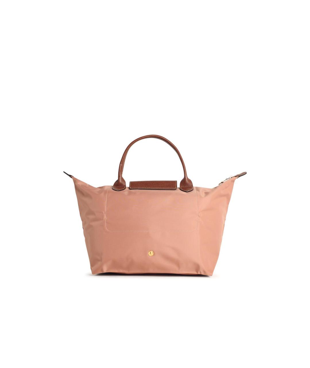LONGCHAMP Розовая синтетическая сумка тоут, фото 3