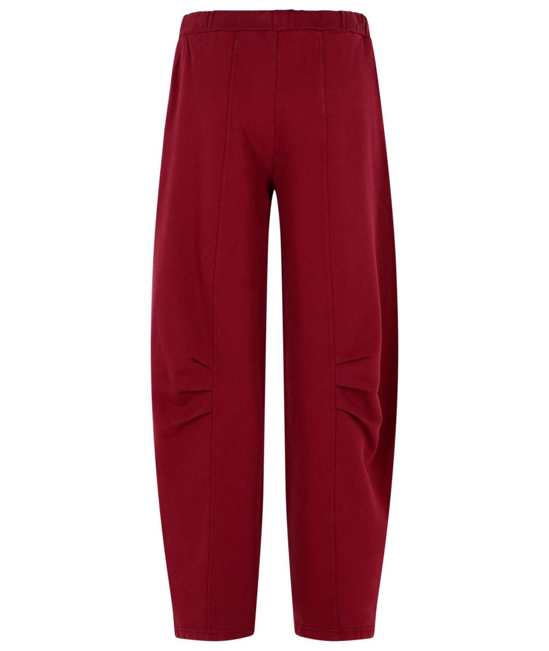 ROTATE Бордовые спортивные брюки и шорты, фото 3