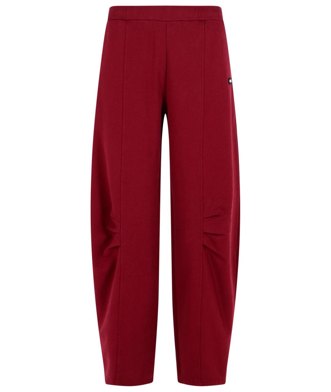 ROTATE Бордовые спортивные брюки и шорты, фото 1