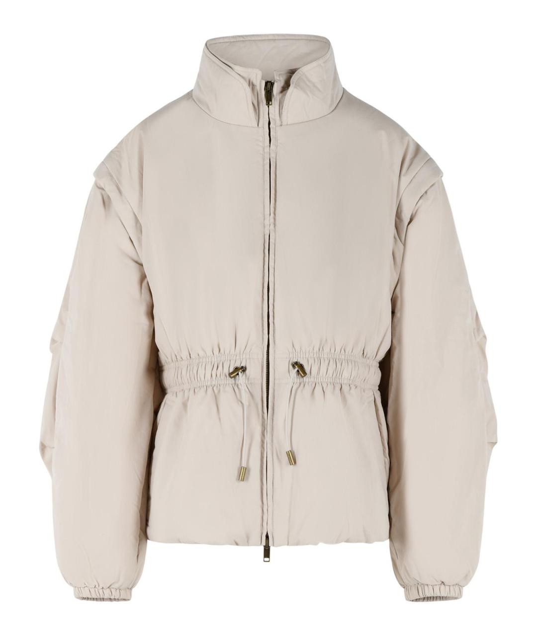 ISABEL MARANT Бежевая полиамидовая куртка, фото 1