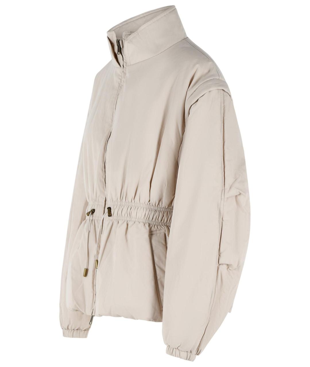 ISABEL MARANT Бежевая полиамидовая куртка, фото 2