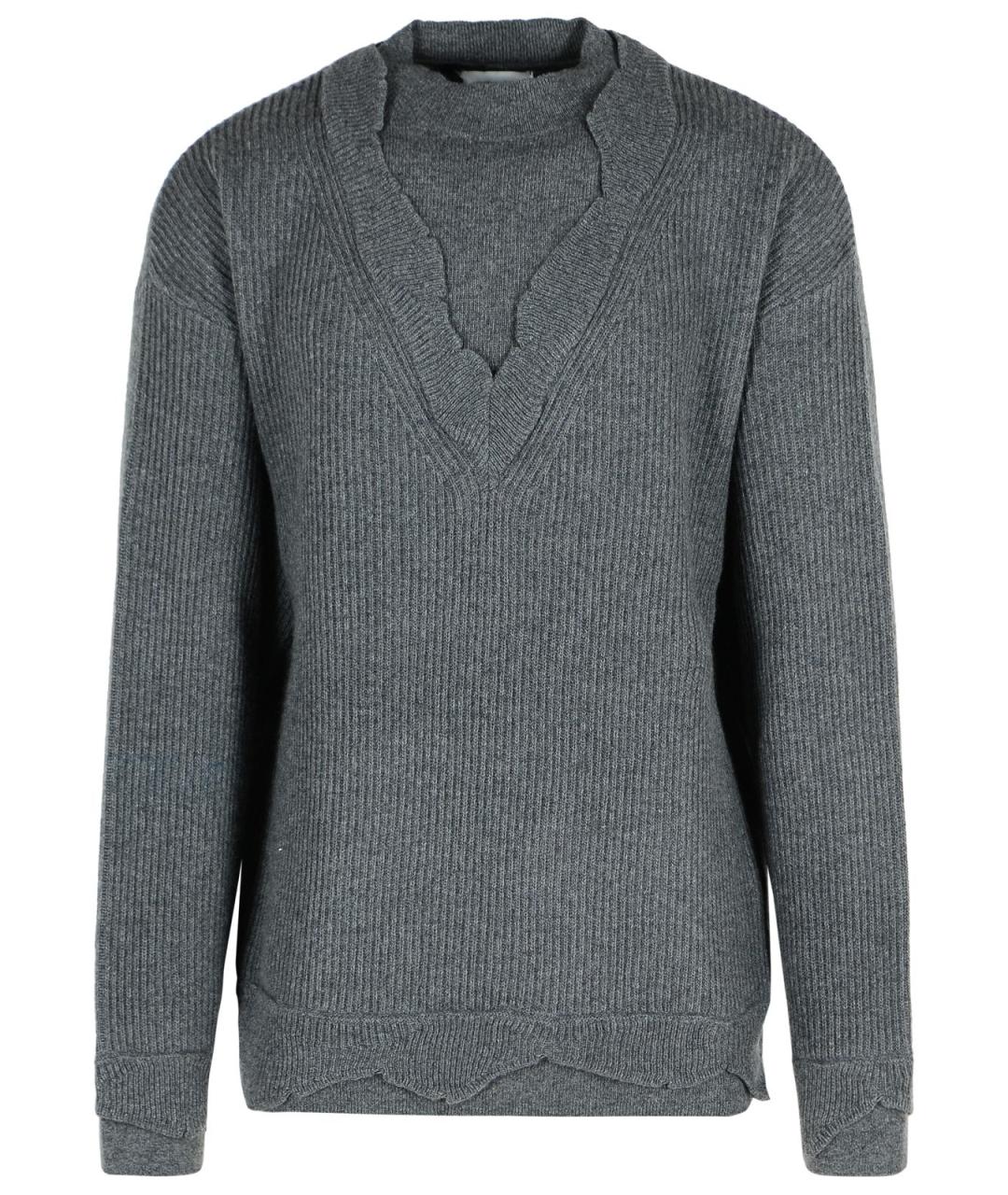 LANEUS Серый полиамидовый джемпер / свитер, фото 1