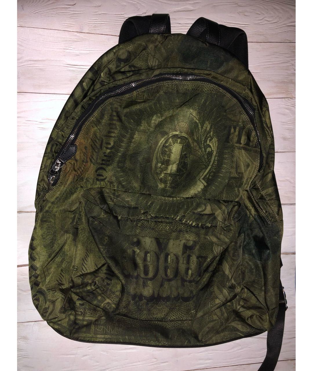 GIVENCHY Зеленый рюкзак, фото 4