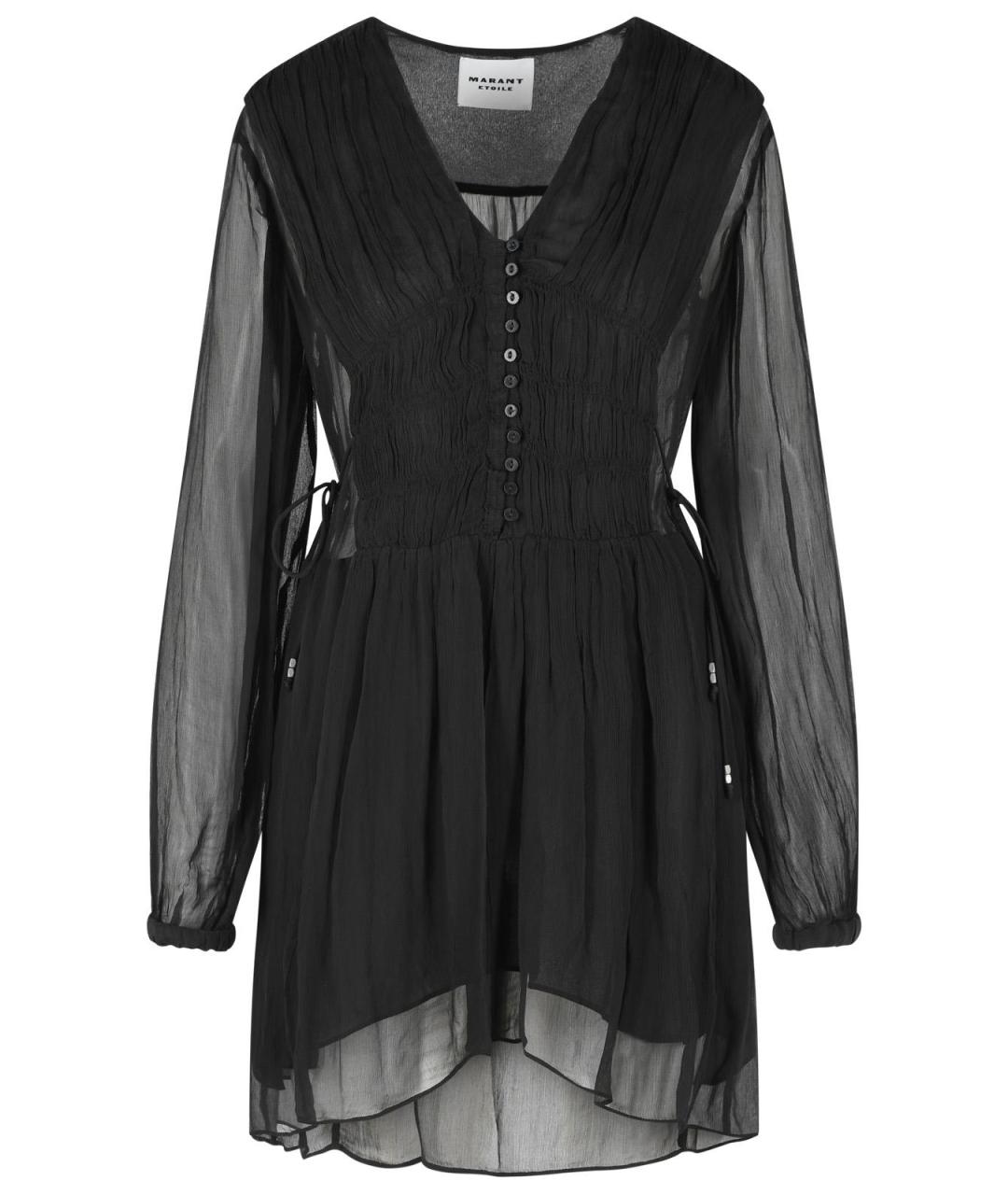 ISABEL MARANT Черное вискозное платье, фото 1