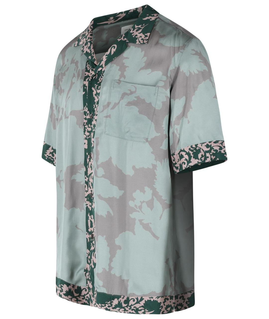 DRIES VAN NOTEN Зеленая кэжуал рубашка, фото 2