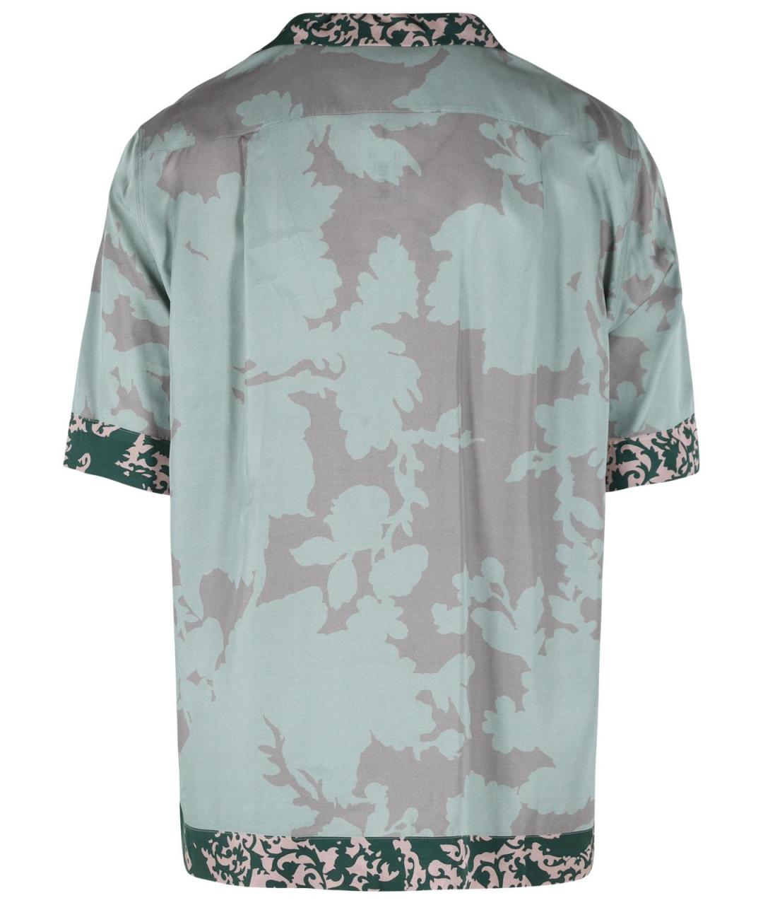 DRIES VAN NOTEN Зеленая кэжуал рубашка, фото 3