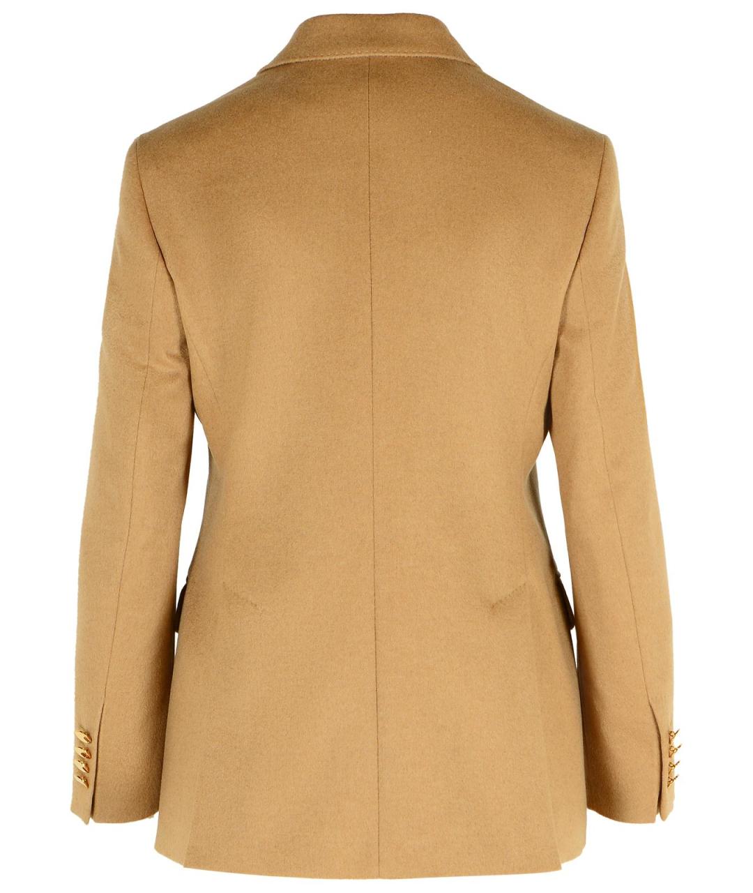 MAX MARA Коричневый жакет/пиджак, фото 3