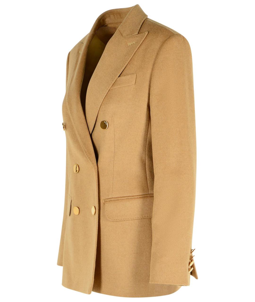 MAX MARA Коричневый жакет/пиджак, фото 2