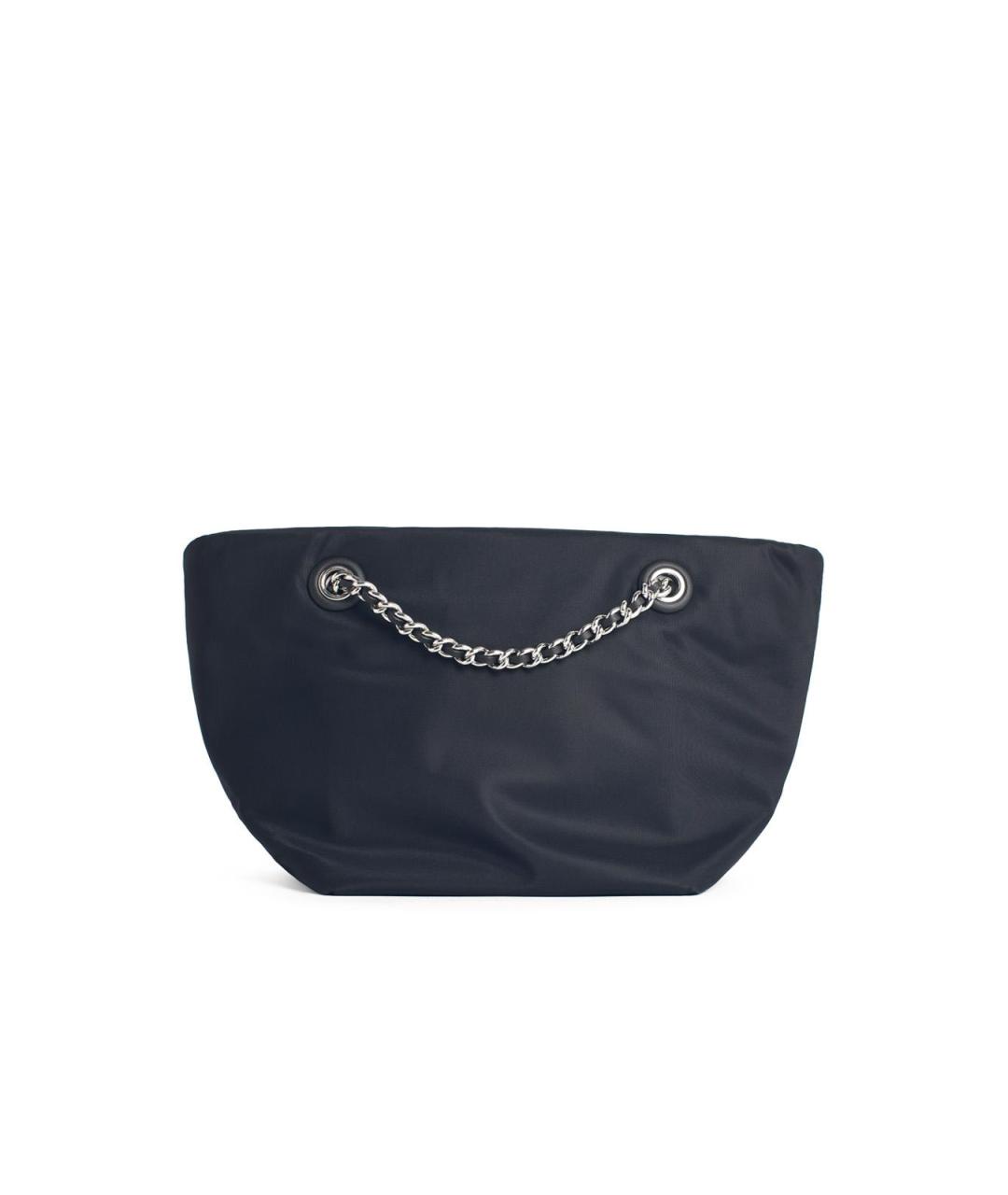 TORY BURCH Черная синтетическая сумка тоут, фото 3