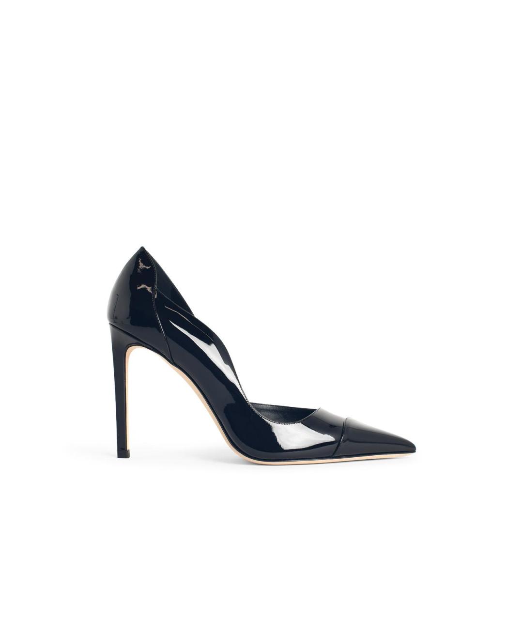 JIMMY CHOO Черные кожаные туфли, фото 1