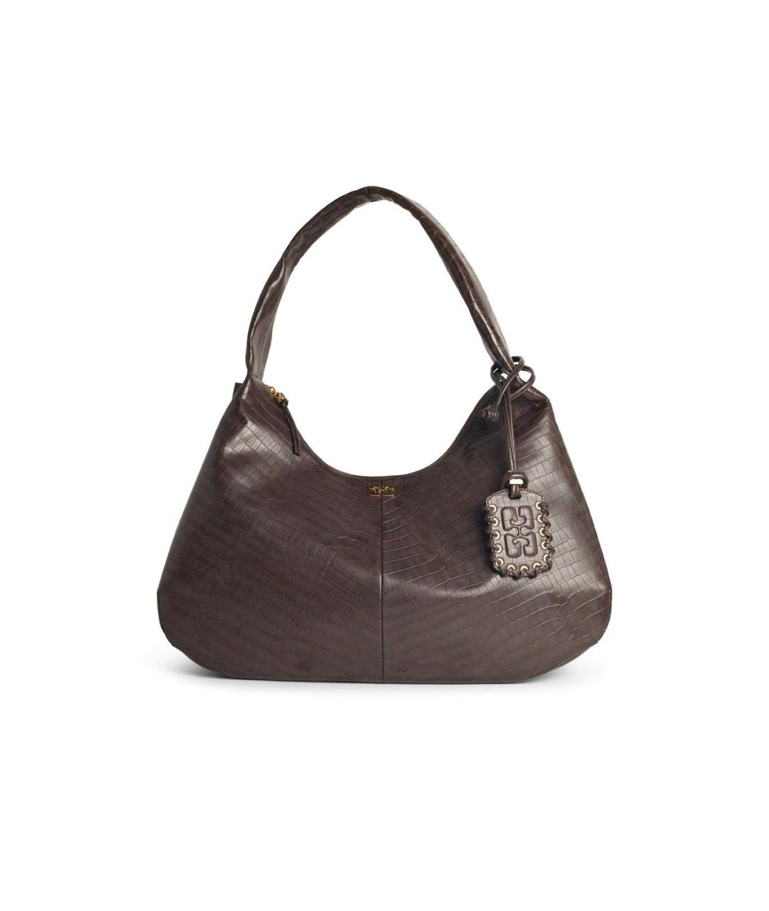 GANNI Коричневая сумка через плечо, фото 1