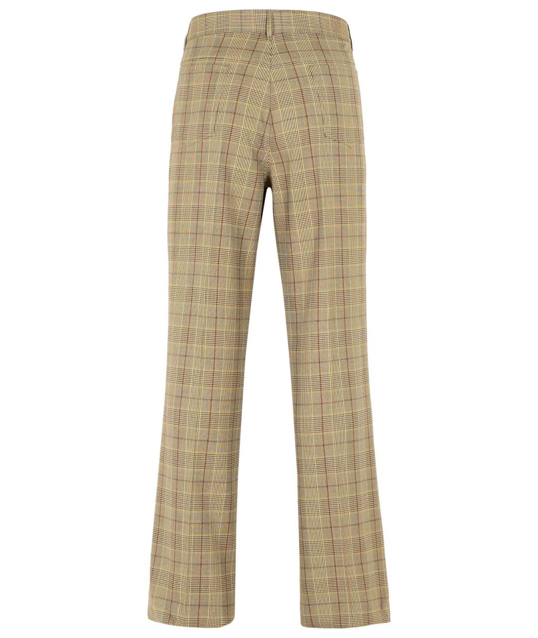 AMIRI Бежевые полиэстеровые повседневные брюки, фото 3