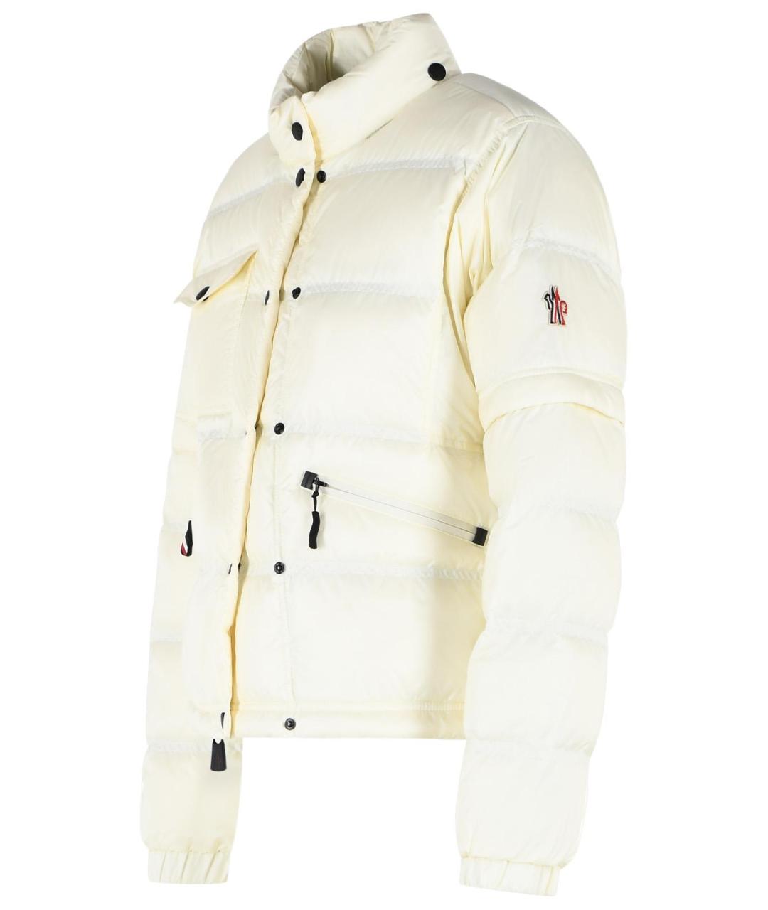 MONCLER GRENOBLE Белый пуховик, фото 2