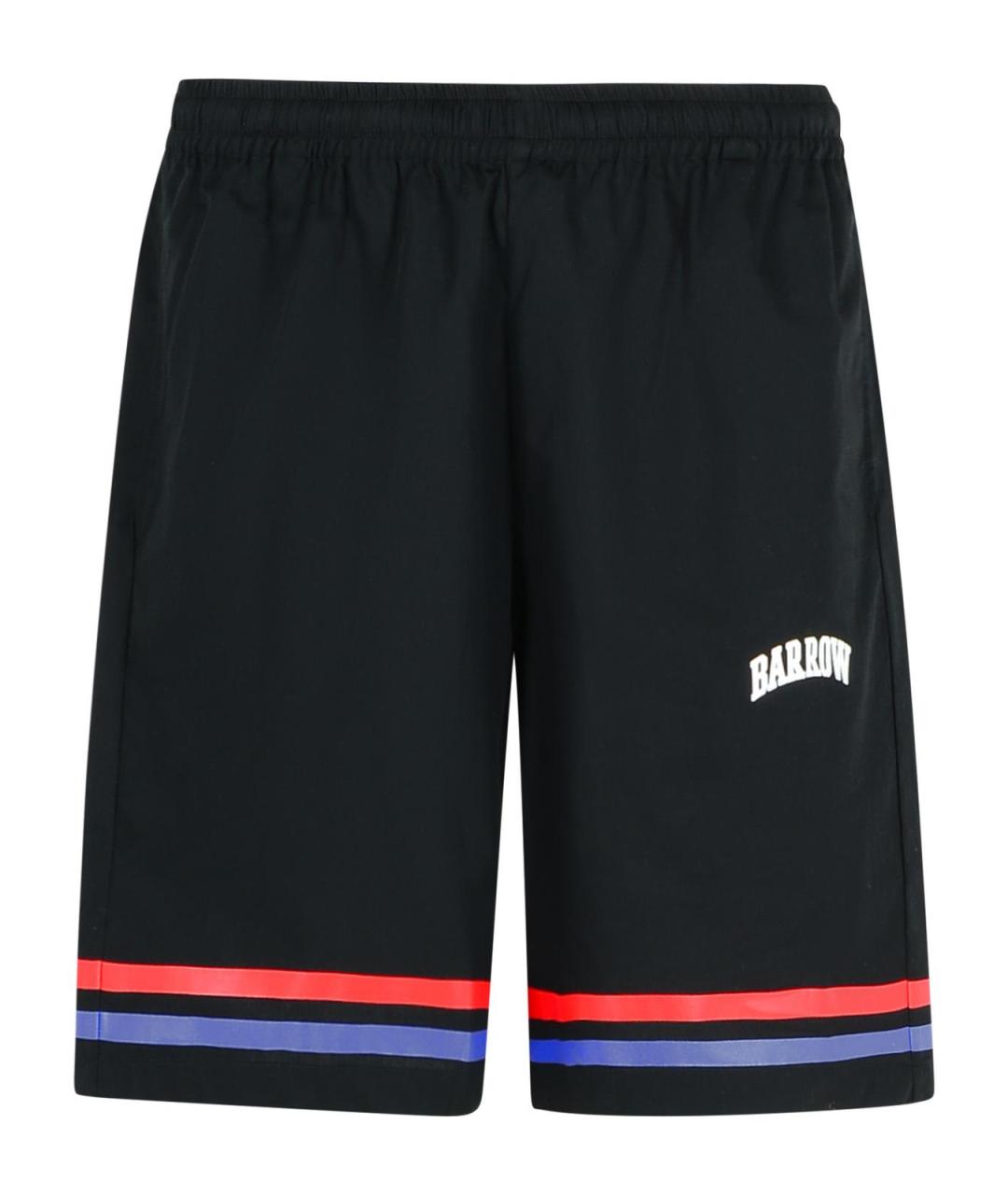BARROW Черные хлопковые шорты, фото 1
