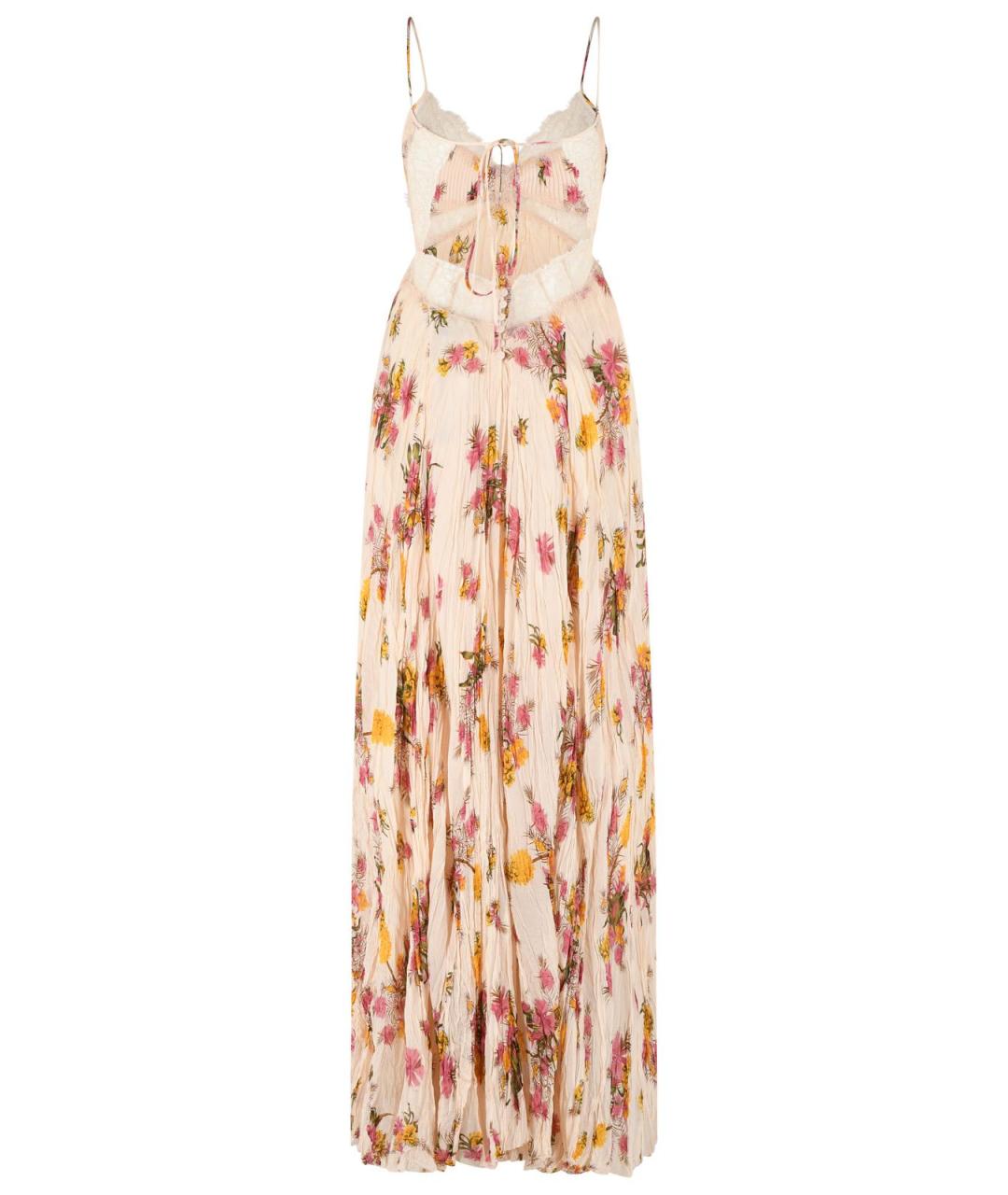 BLUMARINE Мульти полиамидовое платье, фото 3