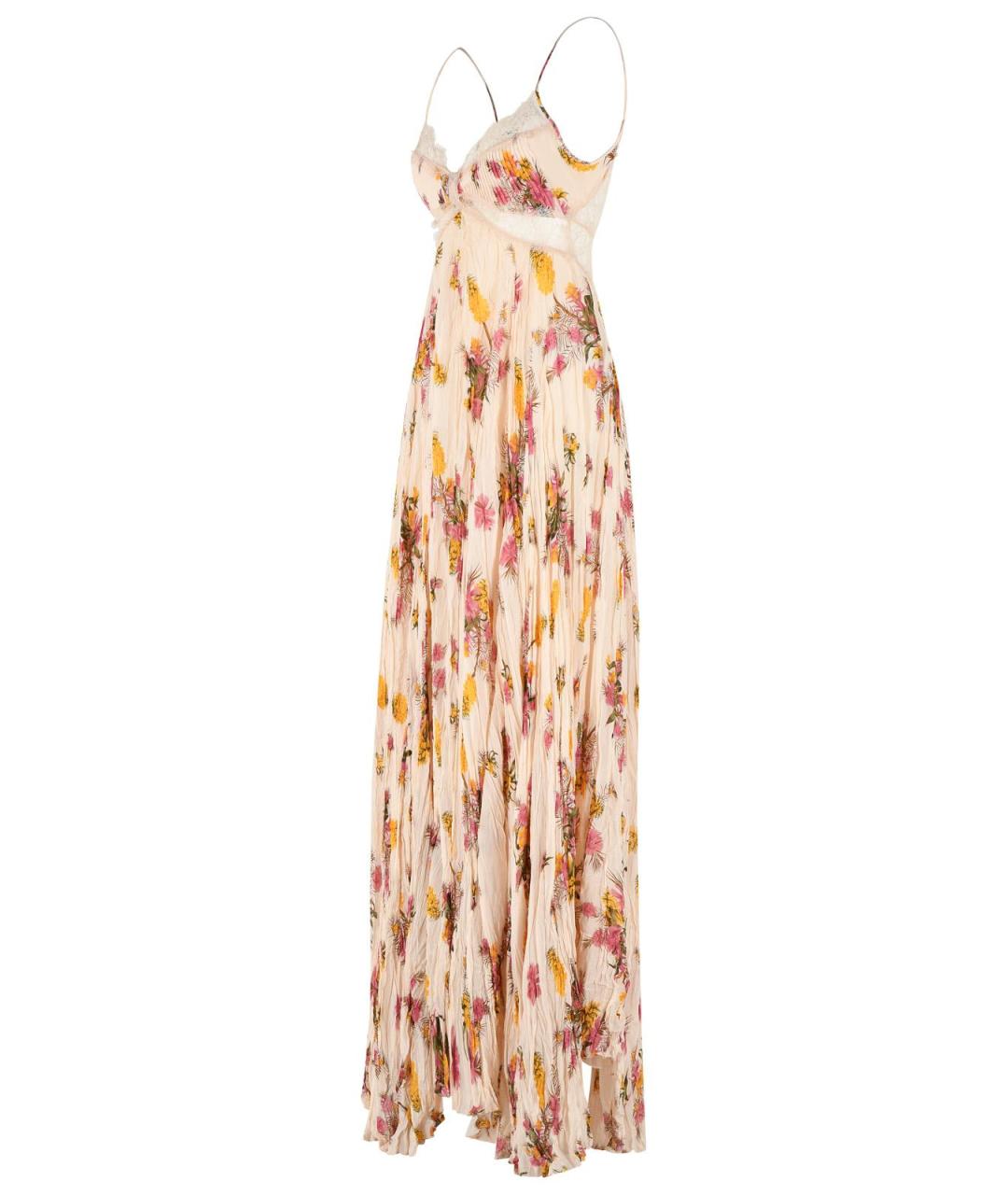 BLUMARINE Мульти полиамидовое платье, фото 2