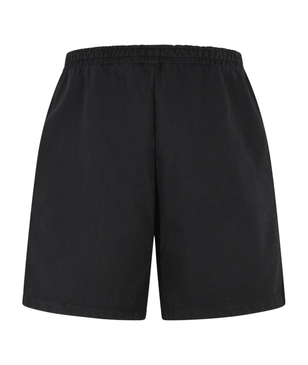 BARROW Черные хлопковые шорты, фото 3