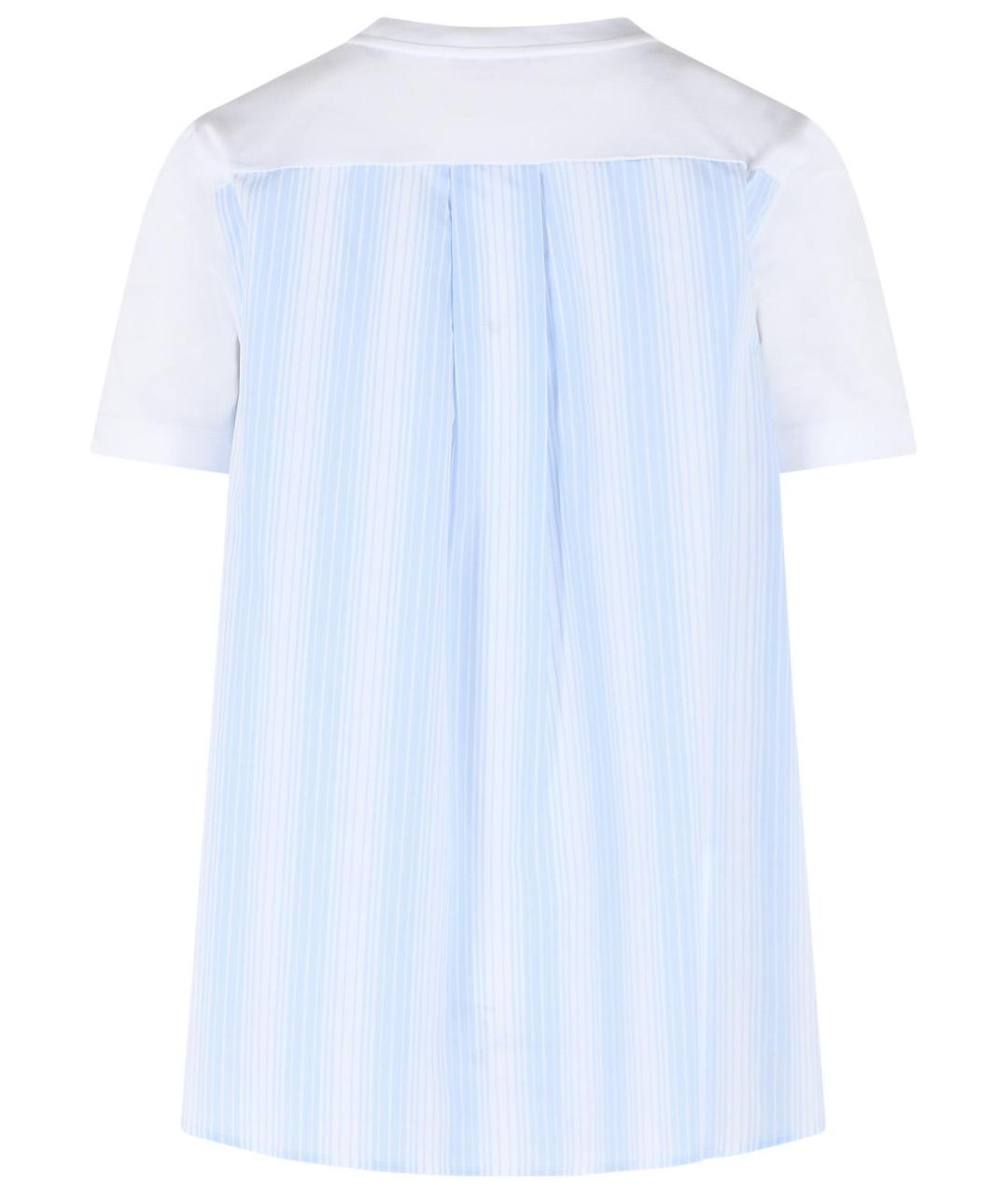 MARNI Белая хлопковая футболка, фото 3