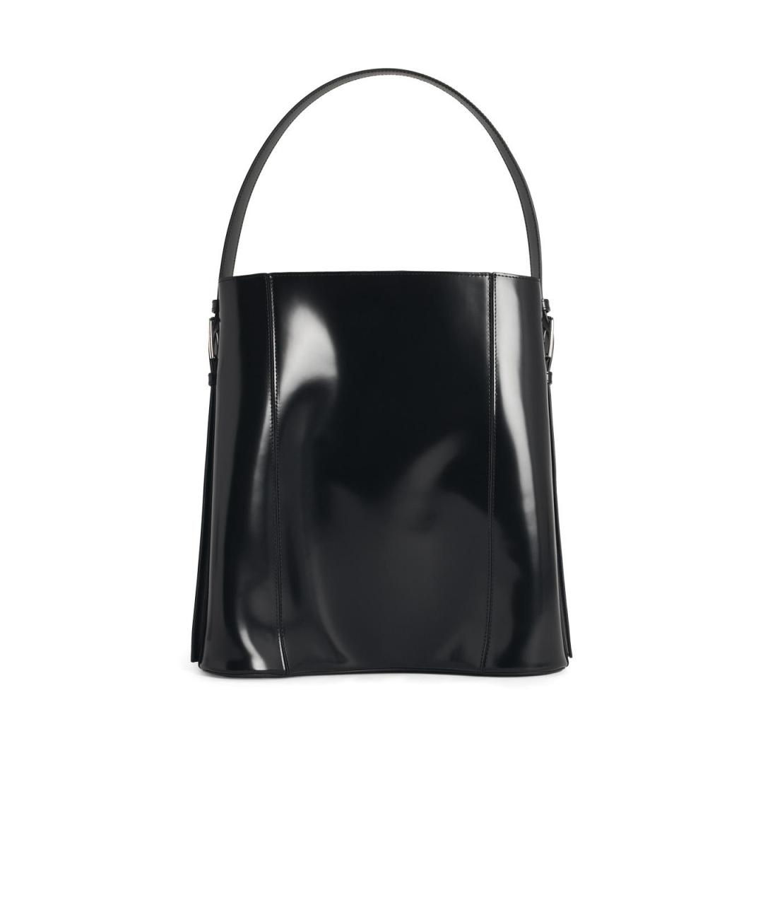 COPERNI Черная кожаная сумка через плечо, фото 3