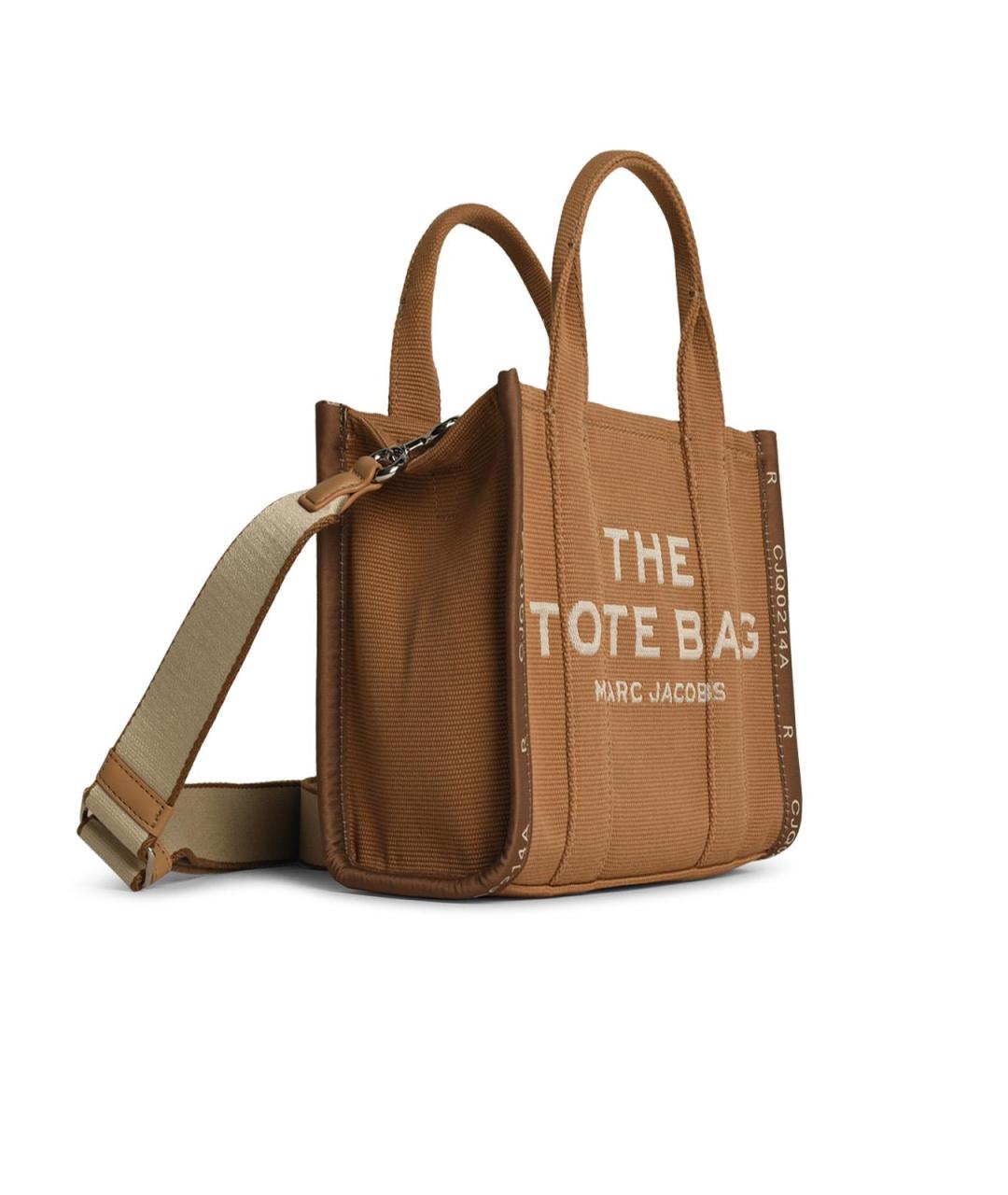 MARC JACOBS Коричневая хлопковая сумка тоут, фото 2