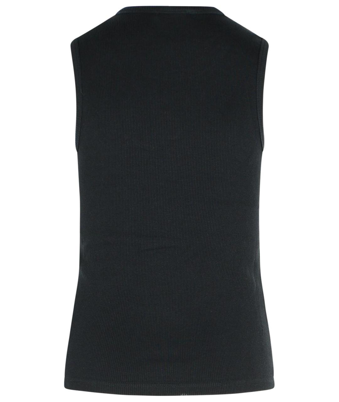 J.W.ANDERSON Черная хлопковая блузы, фото 3