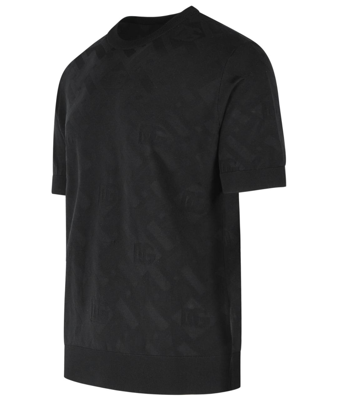 DOLCE&GABBANA Черная футболка, фото 2