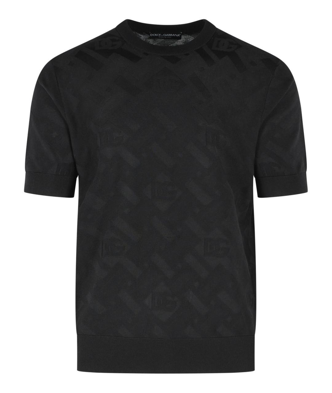 DOLCE&GABBANA Черная футболка, фото 1