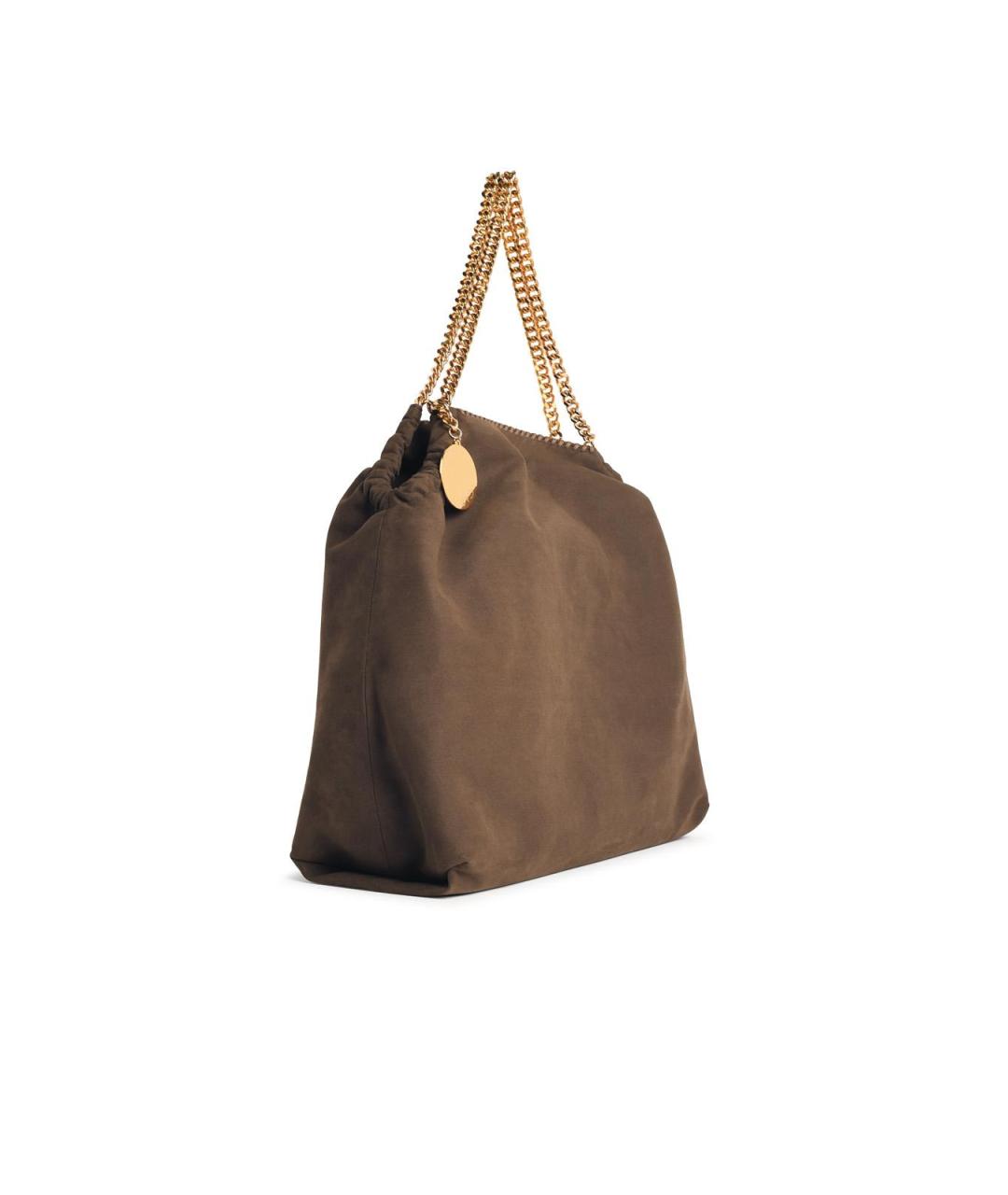 STELLA MCCARTNEY Коричневая сумка через плечо из искусственной кожи, фото 2