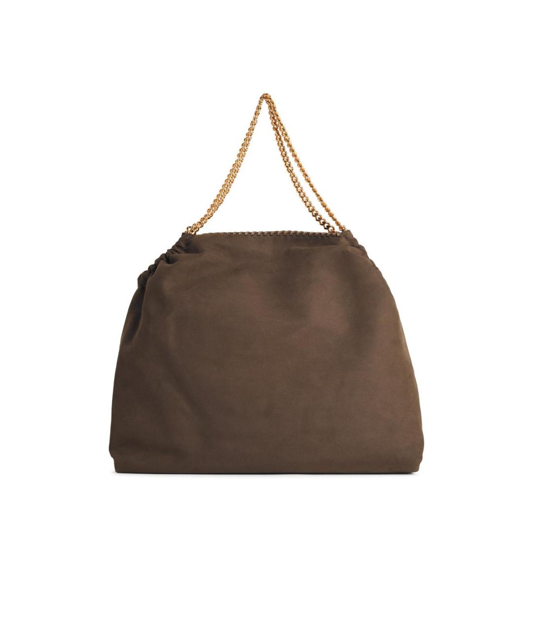 STELLA MCCARTNEY Коричневая сумка через плечо из искусственной кожи, фото 3