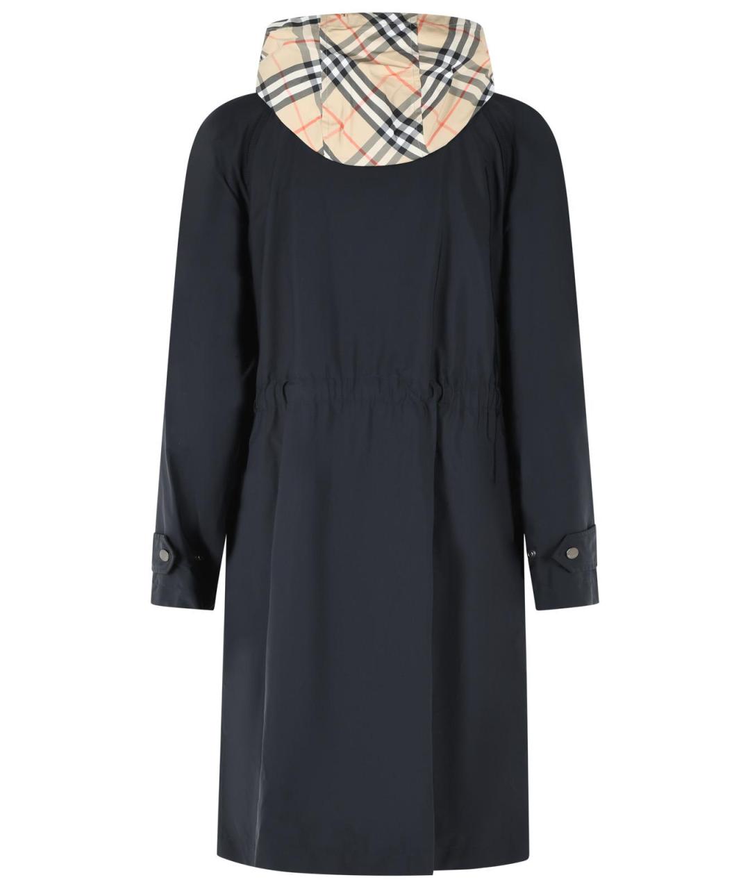 BURBERRY Черный полиамидовый тренч/плащ, фото 3