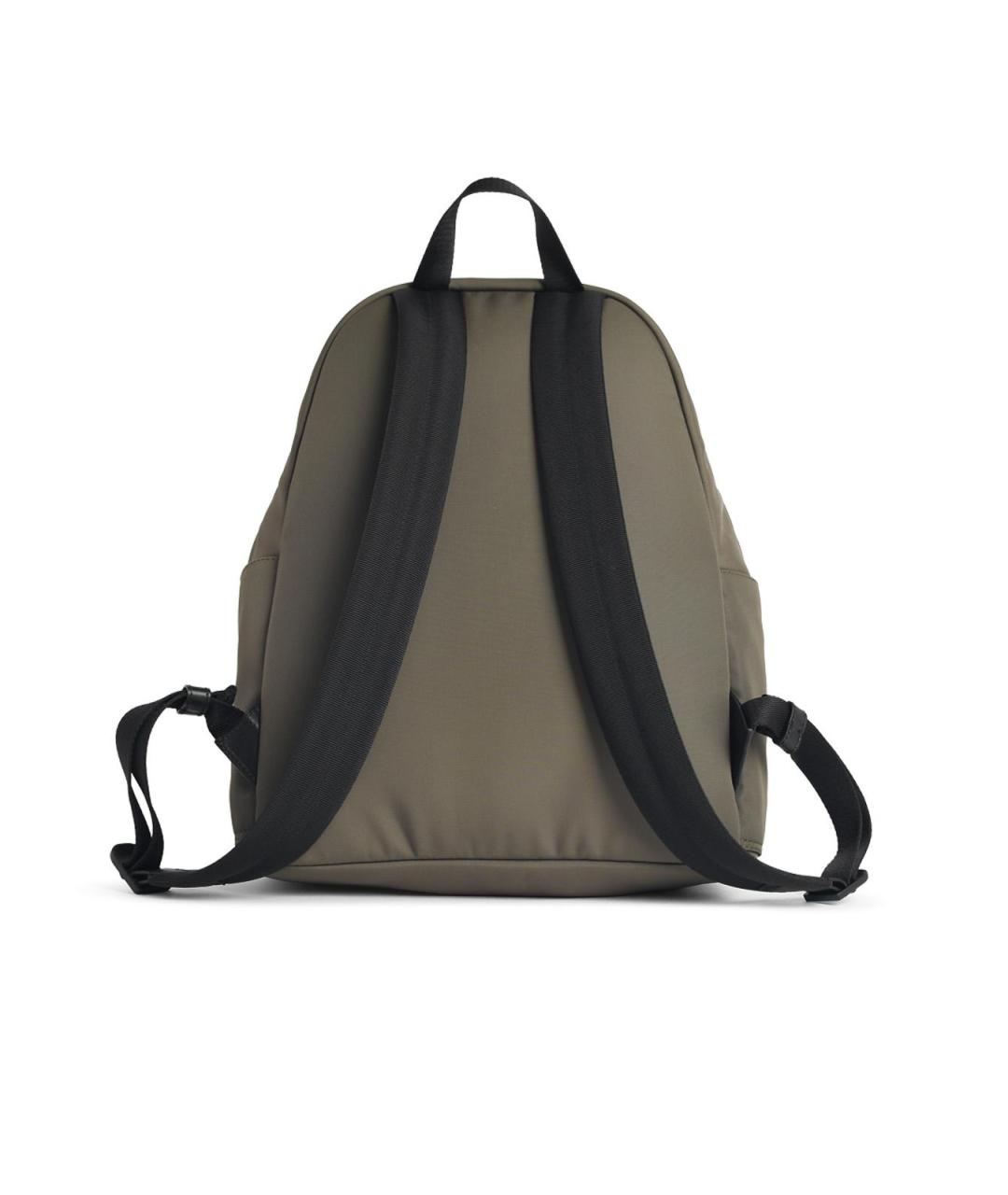 MONCLER Зеленый тканевый рюкзак, фото 3