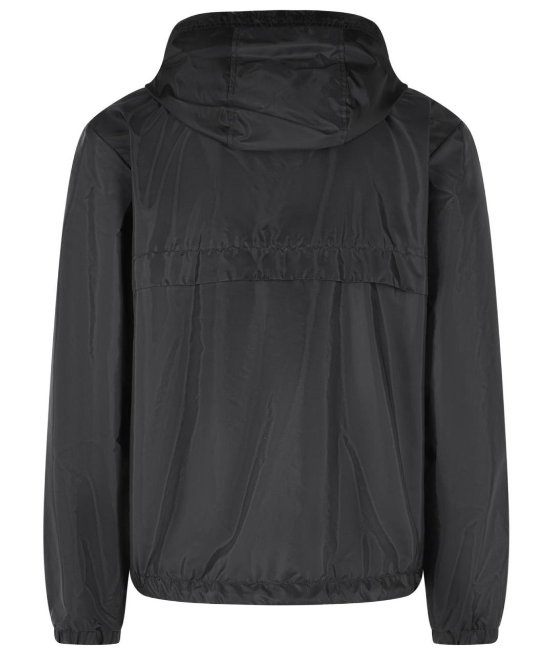 MONCLER Черная полиамидовая куртка, фото 3