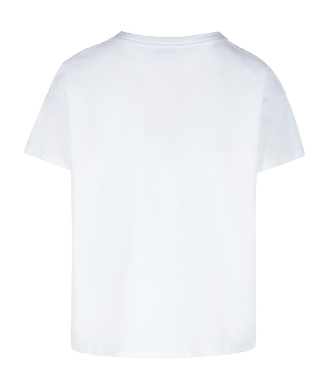 LOULOU STUDIO Белая хлопковая футболка, фото 3