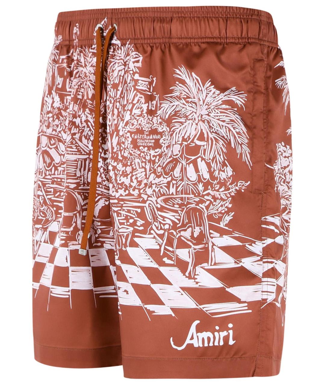 AMIRI Красные полиэстеровые плавки, фото 2