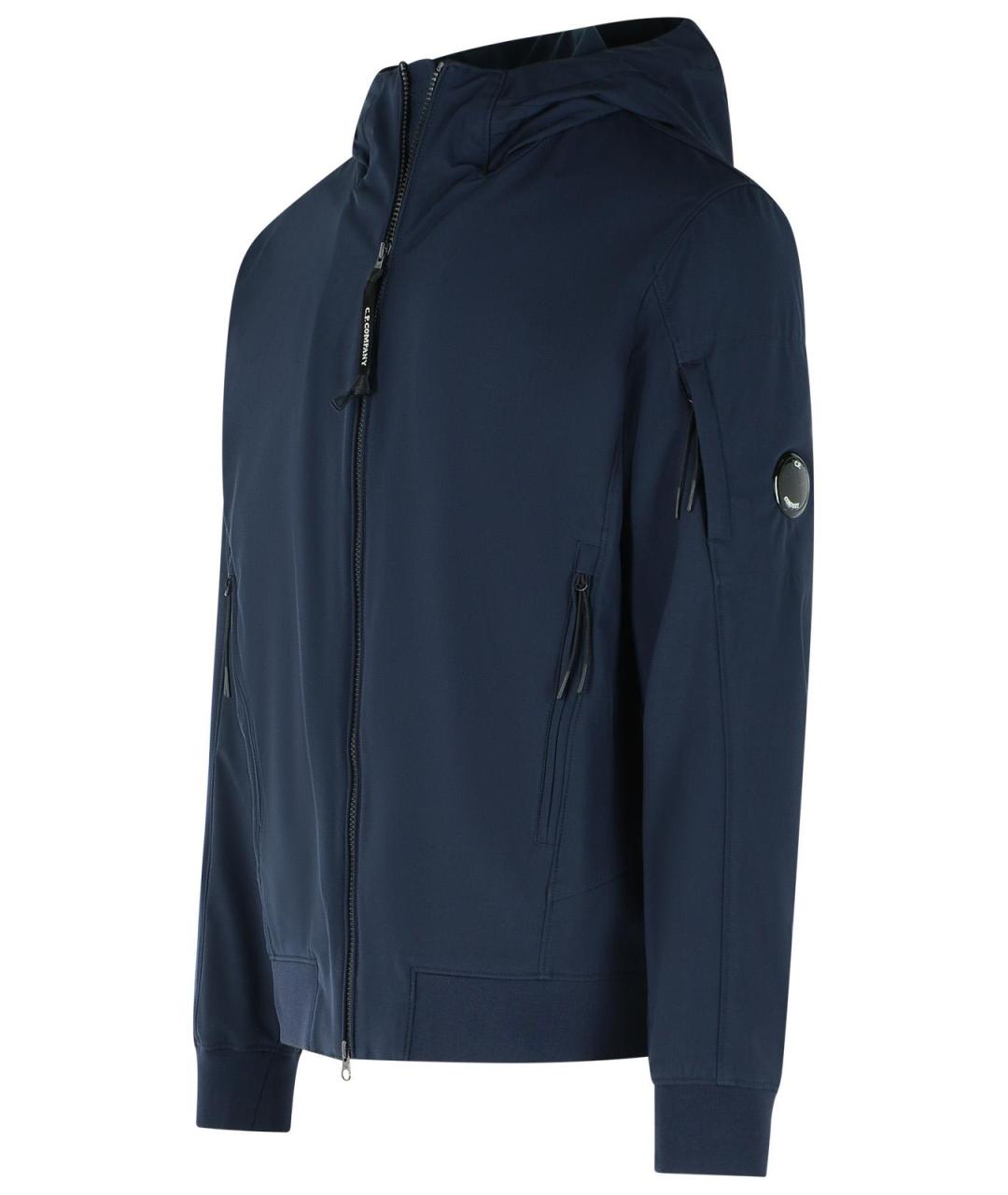 CP COMPANY Синяя полиэстеровая куртка, фото 2