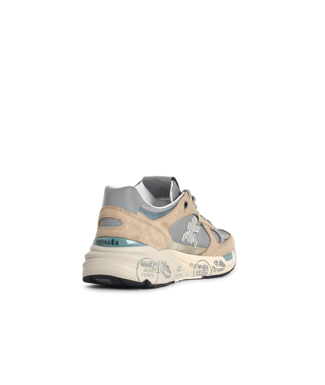 PREMIATA Мульти кожаные низкие кроссовки / кеды, фото 3