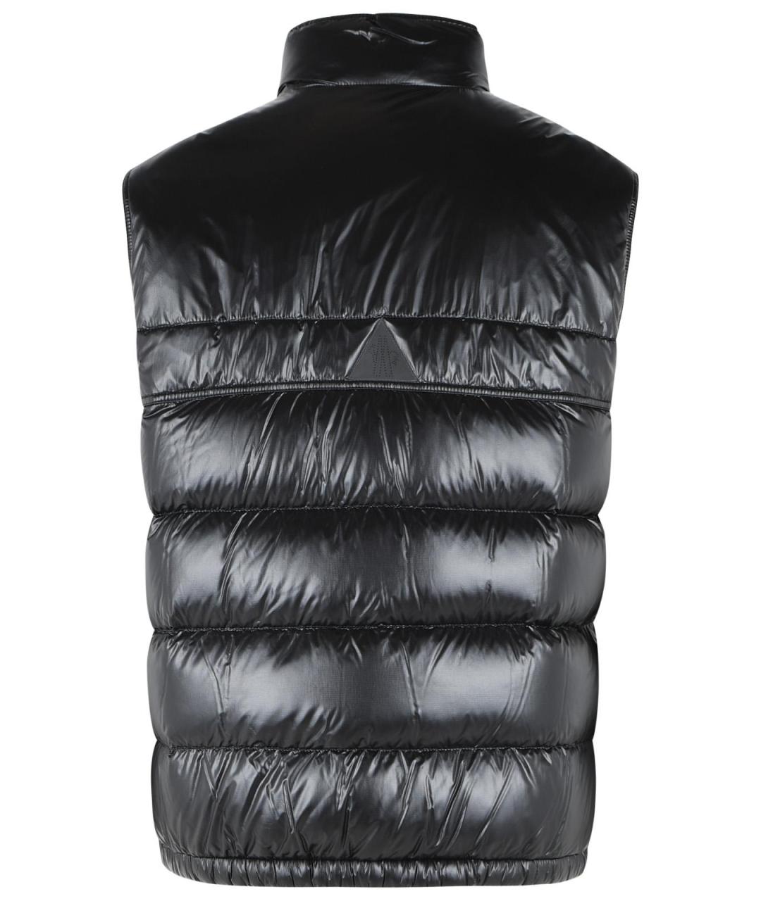MONCLER GRENOBLE Черный полиамидовый жилет, фото 3