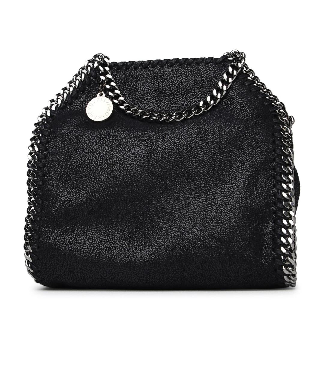 STELLA MCCARTNEY Черная синтетическая сумка тоут, фото 1