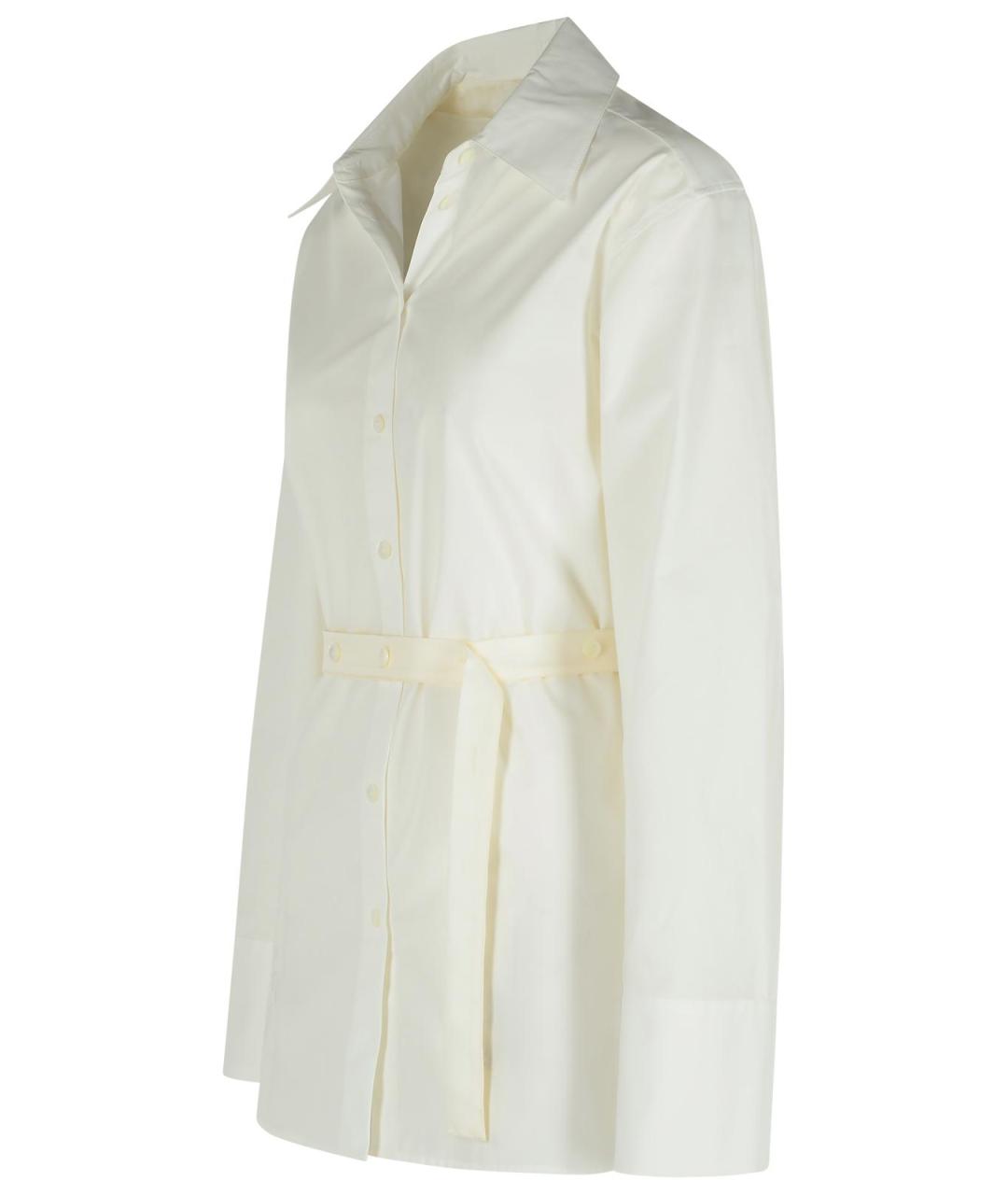 ROHE Белая хлопковая рубашка, фото 2