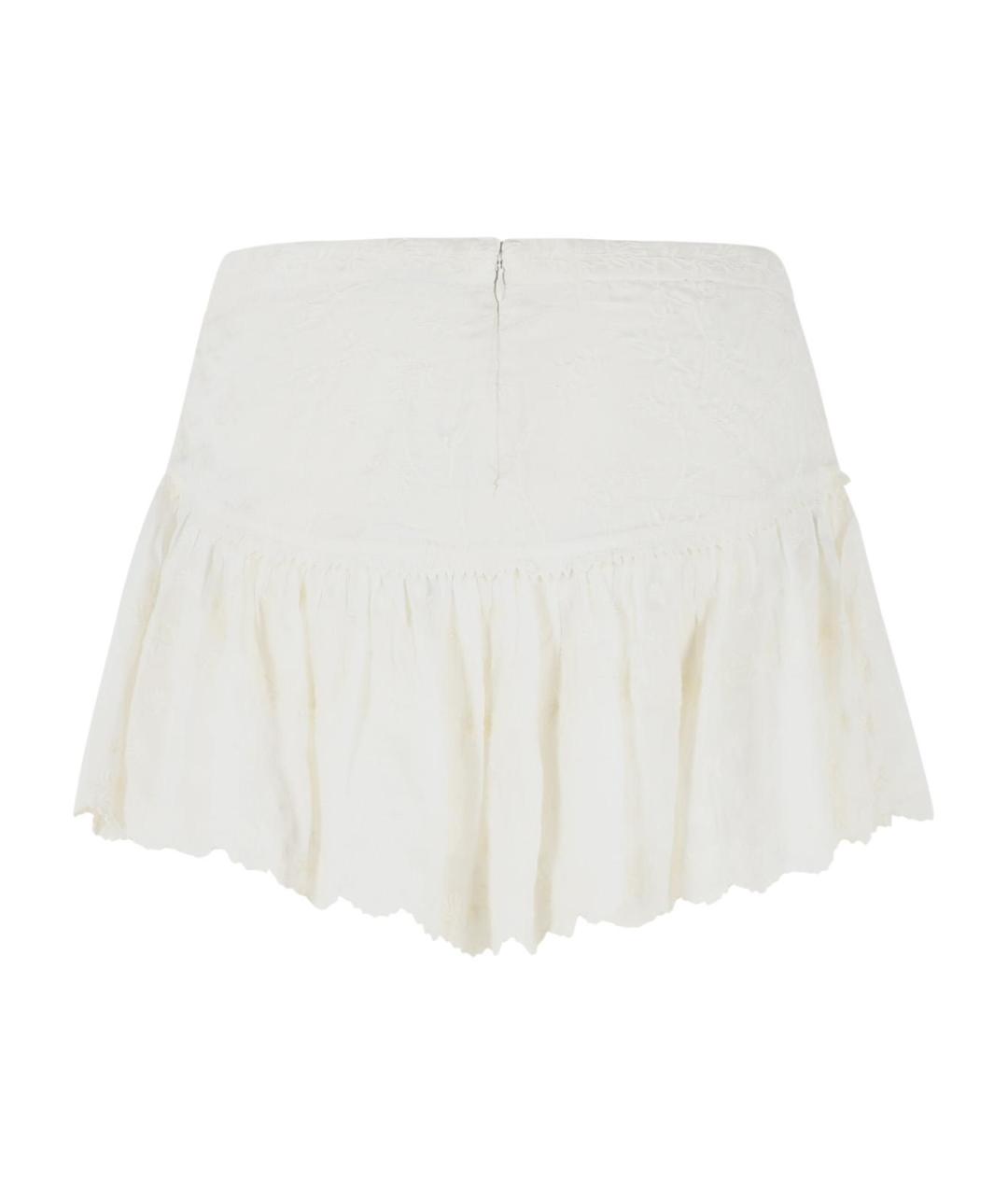 ISABEL MARANT Белые хлопковые шорты, фото 3