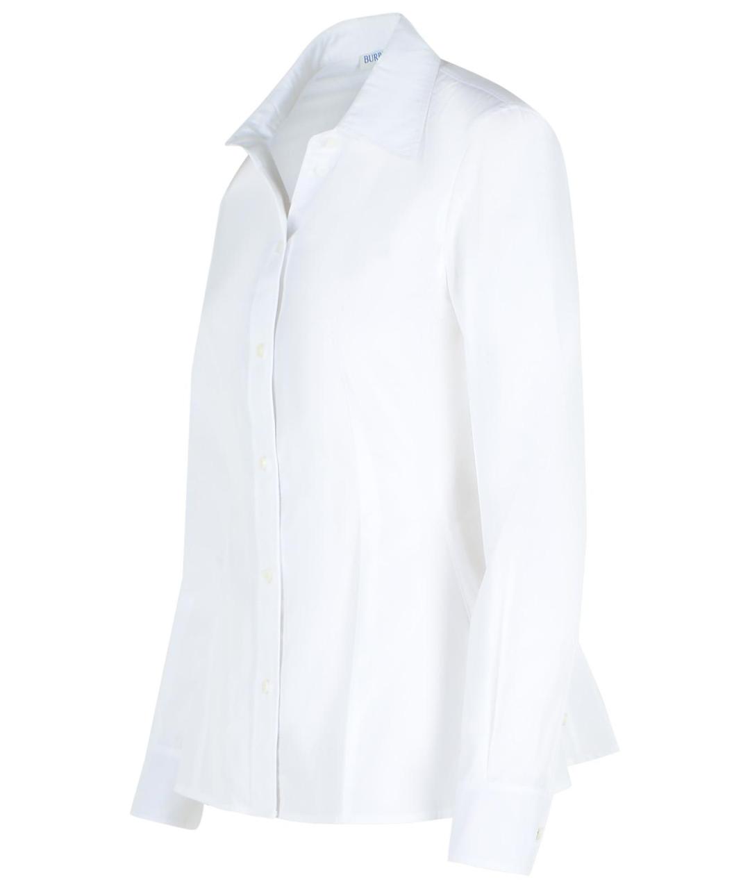BURBERRY Белая хлопковая рубашка, фото 2