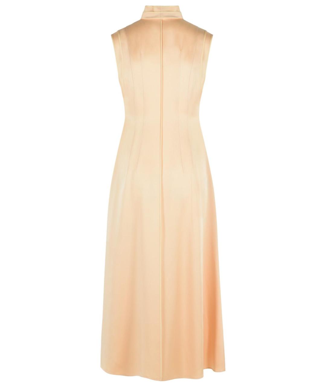 JIL SANDER Золотое платье, фото 3