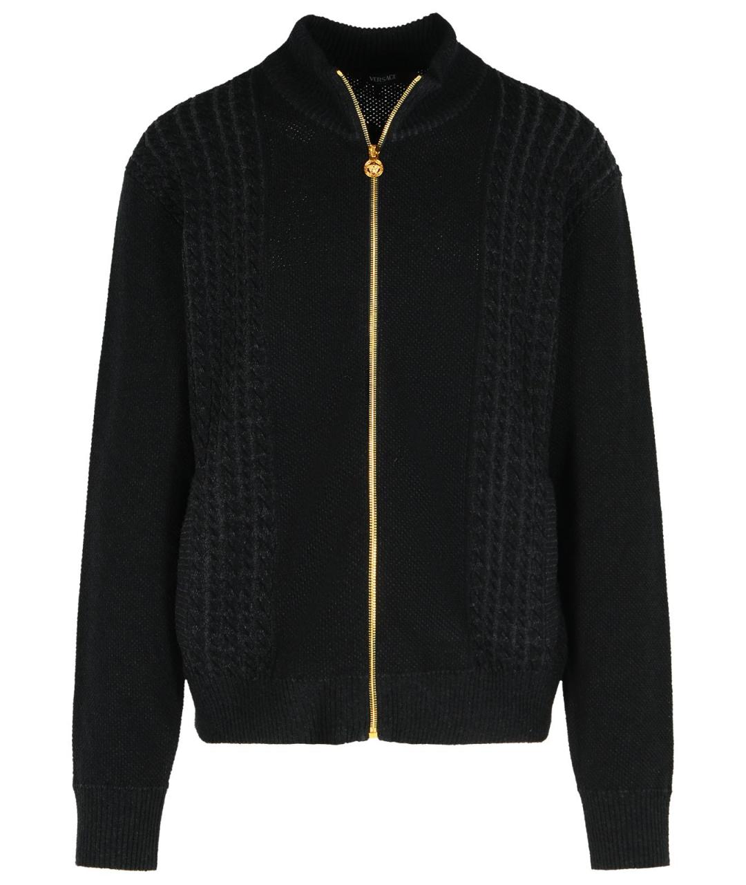 VERSACE Черный кардиган, фото 1