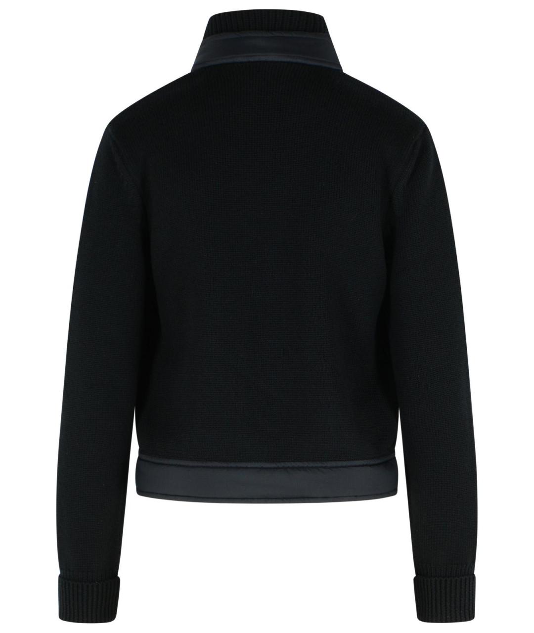 MONCLER GRENOBLE Черная полиамидовая куртка, фото 3