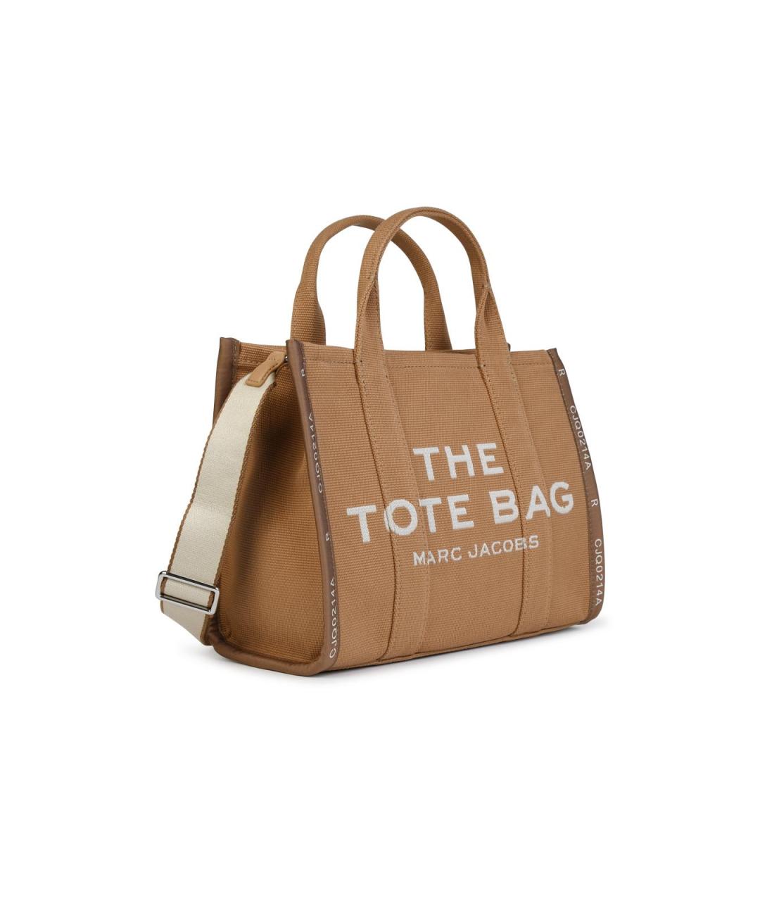 MARC JACOBS Коричневая хлопковая сумка тоут, фото 2