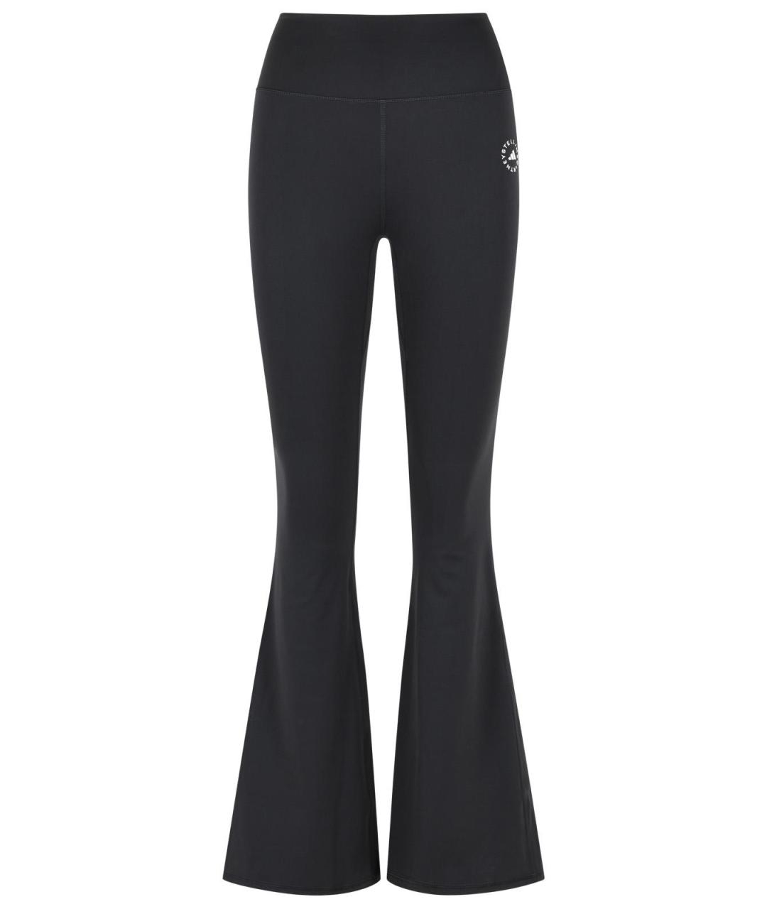 ADIDAS BY STELLA MCCARTNEY Черные полиамидовые леггинсы и велосипедки, фото 1