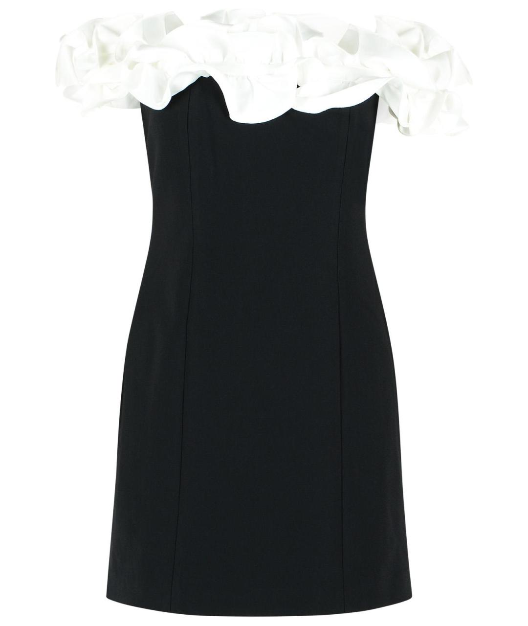 ROTATE Черное полиэстеровое коктейльное платье, фото 1