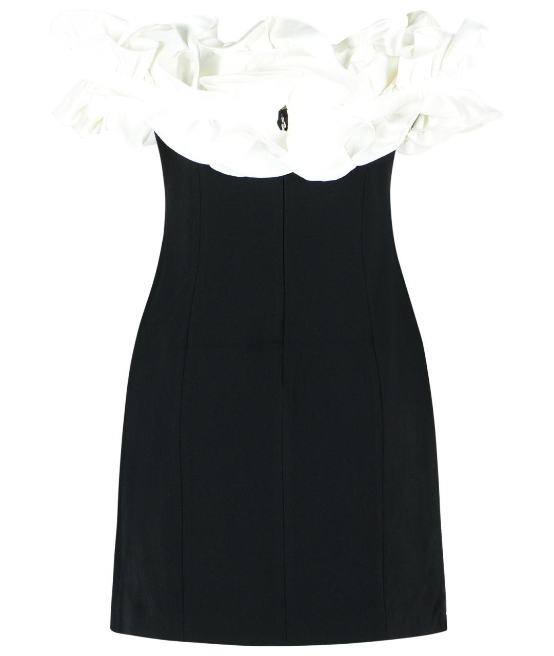 ROTATE Черное полиэстеровое коктейльное платье, фото 3