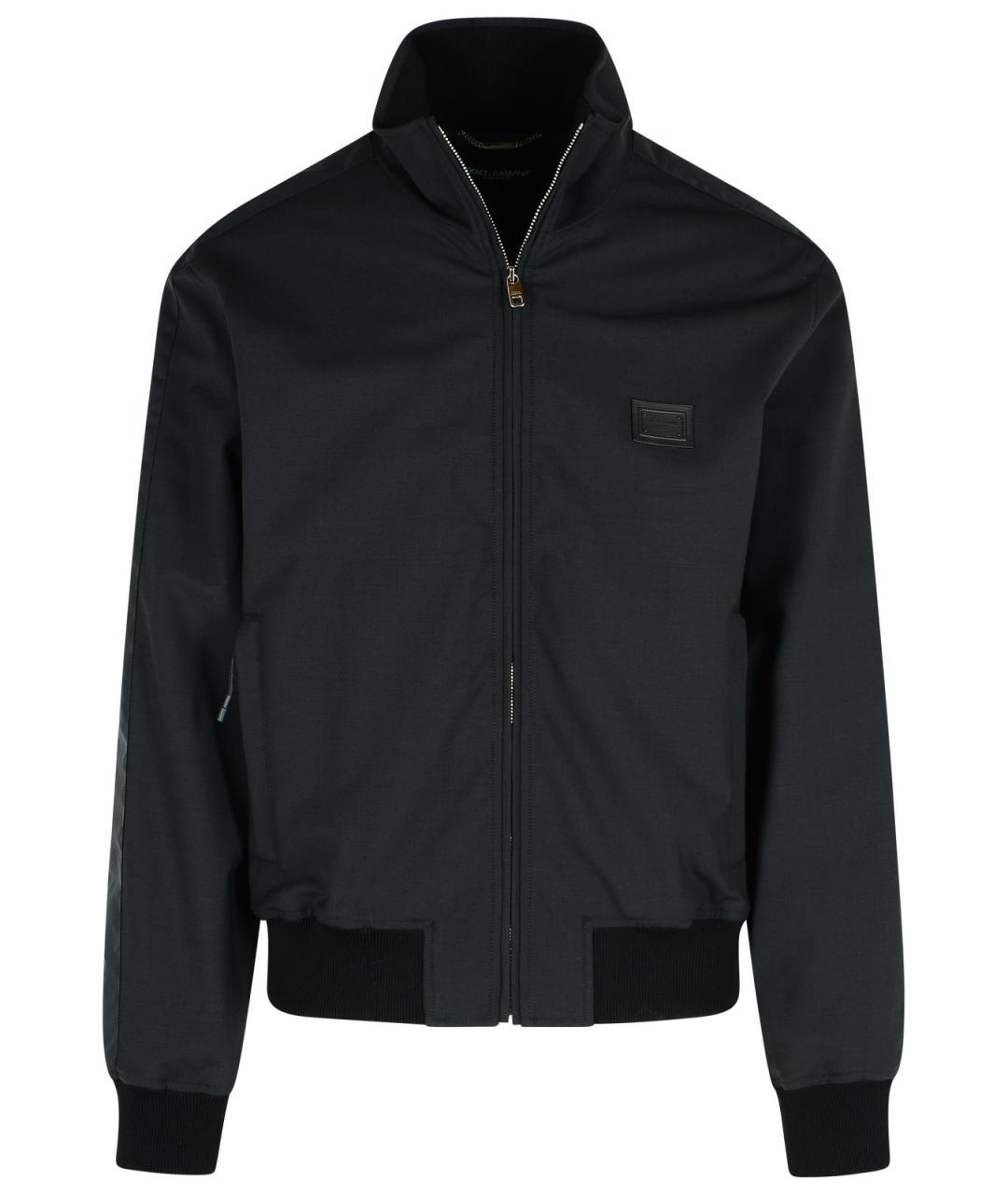 DOLCE&GABBANA Черная шерстяная куртка, фото 1